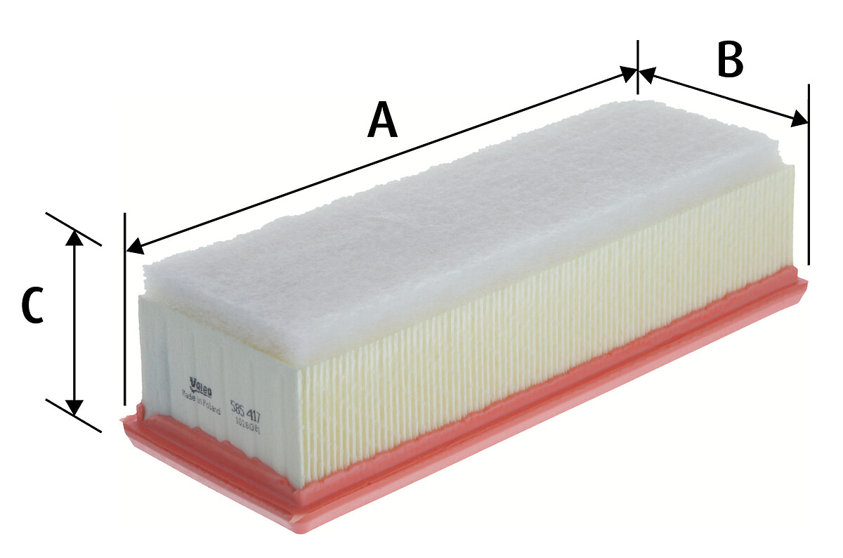Filtro aria - 585417 VALEO